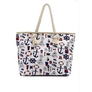 Nautical Tote Bag/ Beach Bag NWT